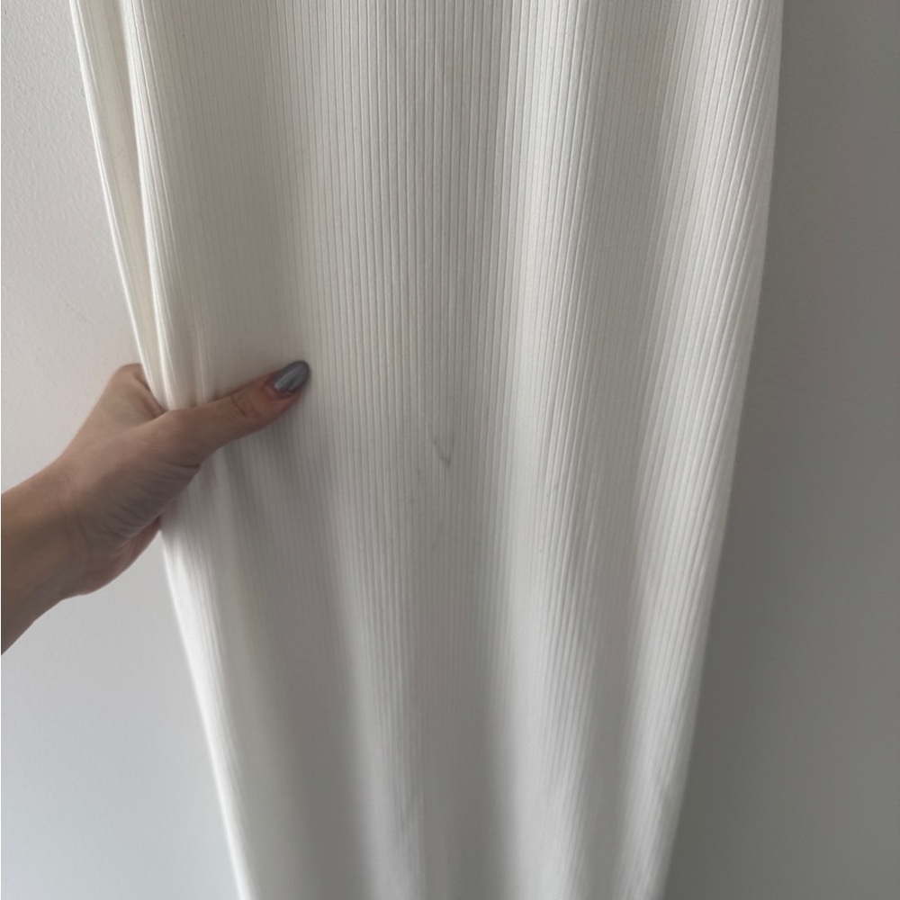 LSPACE Nico White Knit Midi Dress XS - Picture 10 of 12